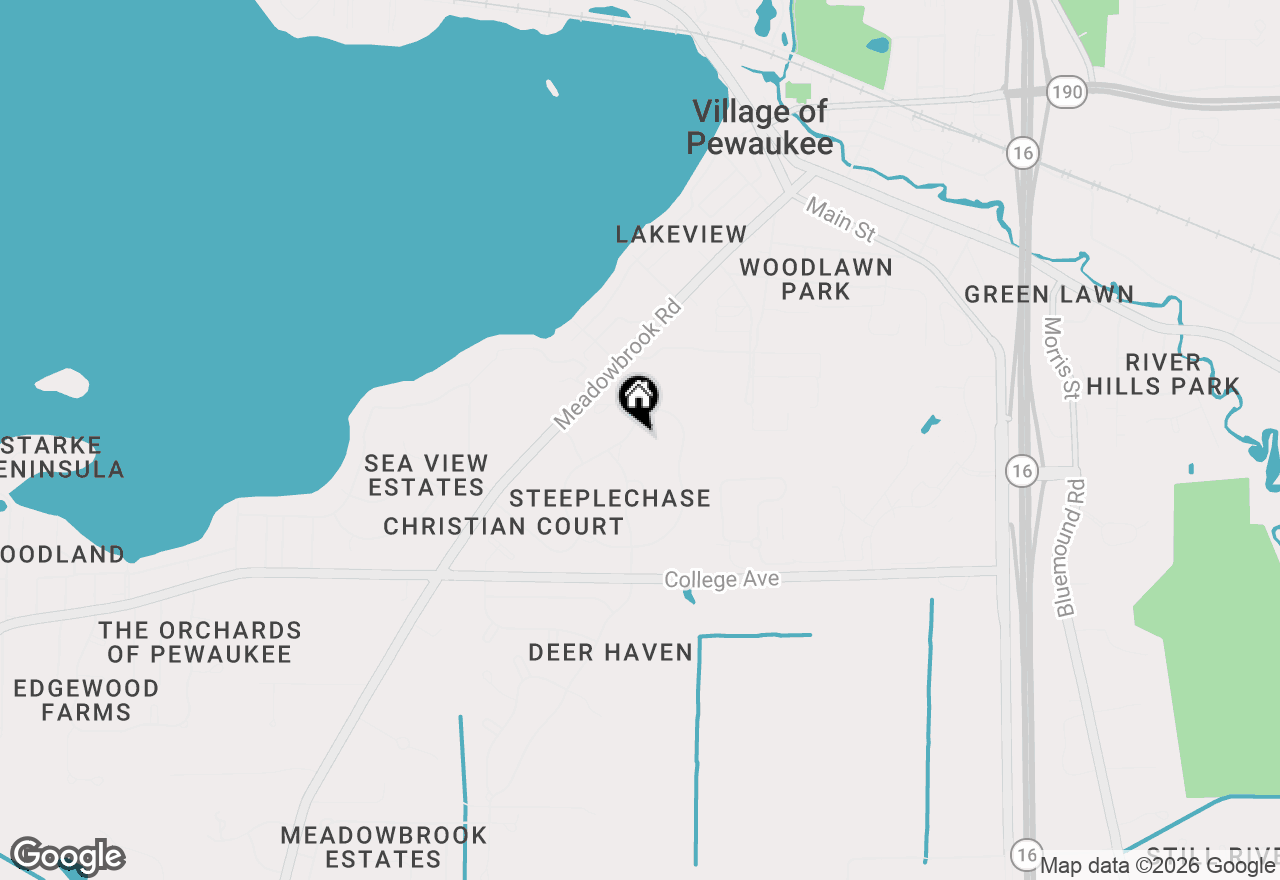 Map of N29W26152 Coachman Dr, Pewaukee, WI 53072