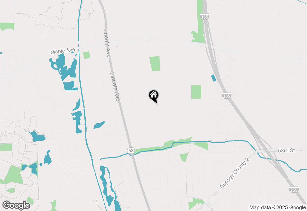 Map of 5844 Kingston Avenue, Lisle, IL 60532