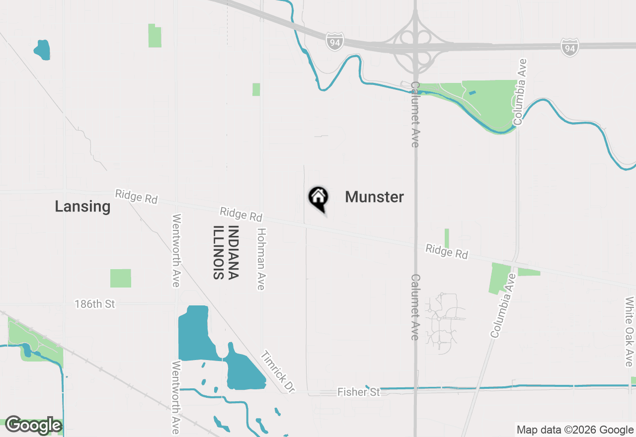 Map of 435 Ridge Road, Munster, IN 46321