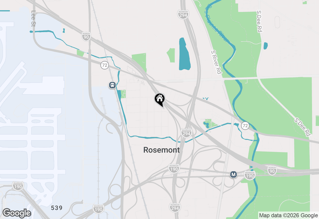 Map of 6204 N Emerson Street, Rosemont, IL 60018