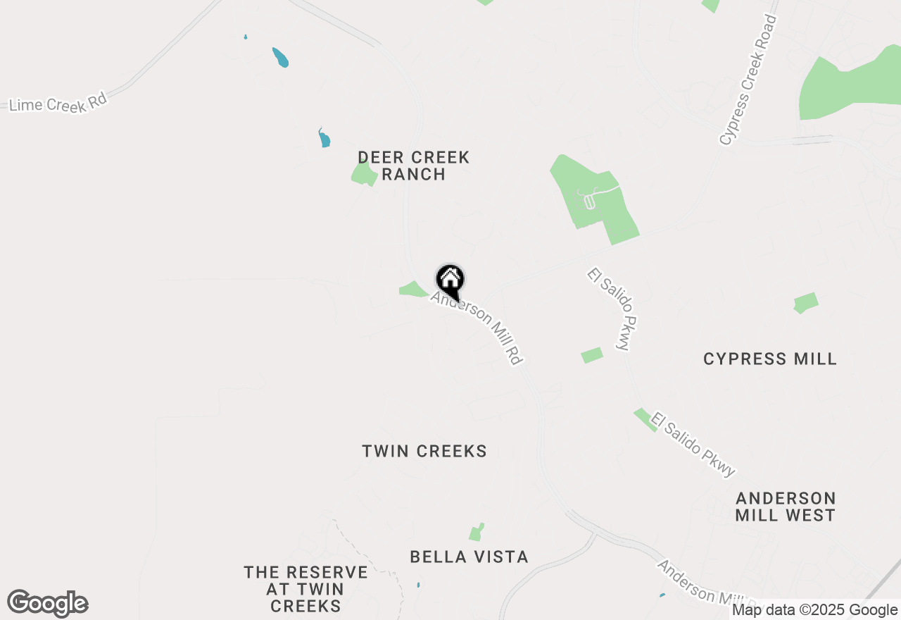 Map of 2513 Durlston Ct, Cedar Park, TX 78613