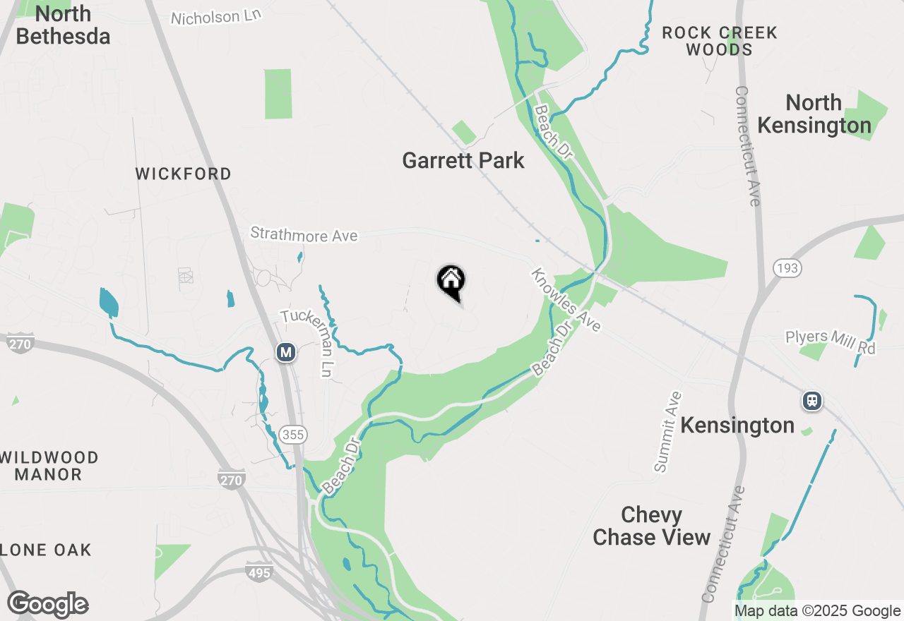 Map of 10636 Montrose Avenue #201, Bethesda, MD 20814