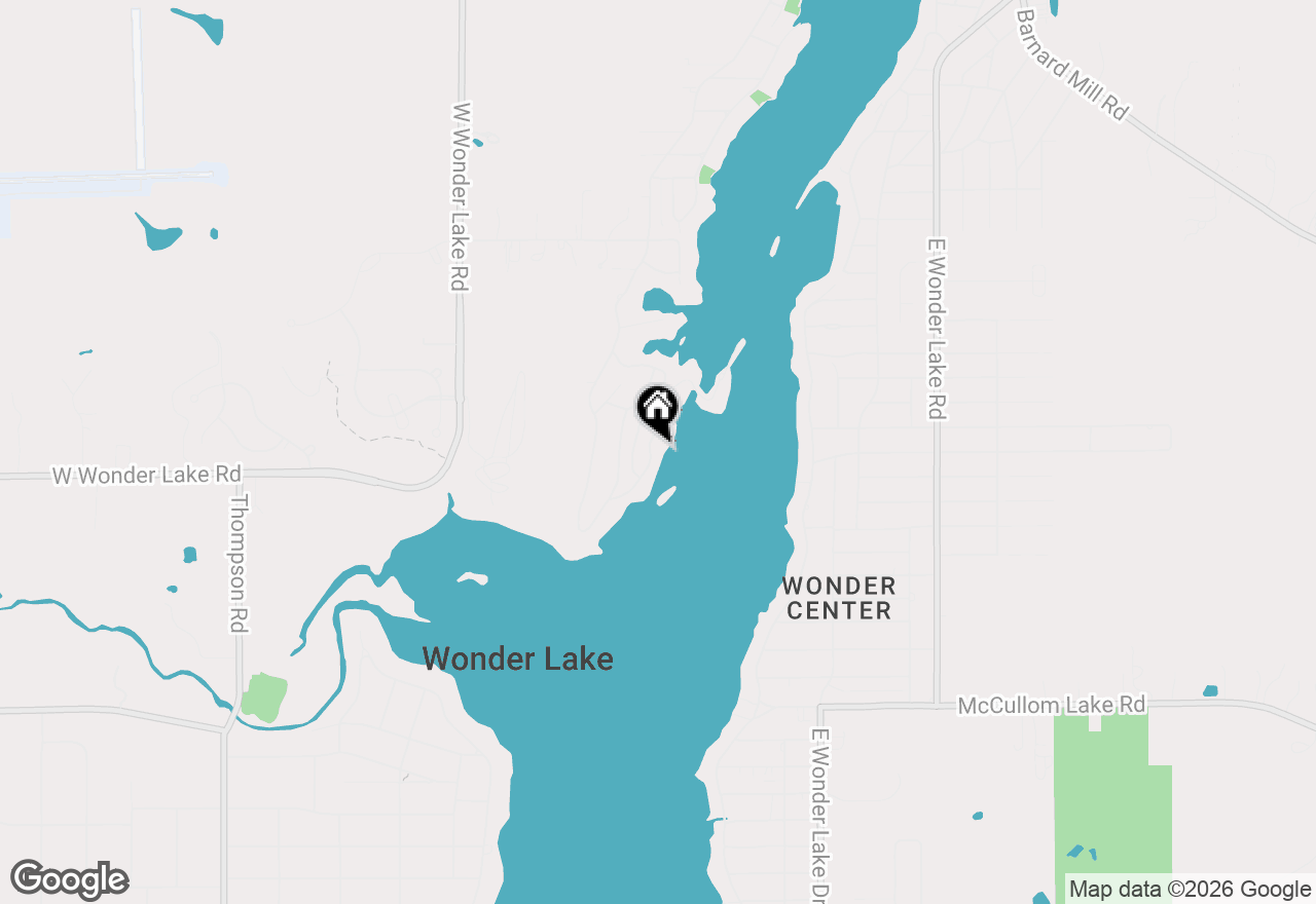 Map of 4612 W Lake Shore Drive, Wonder Lake, IL 60097