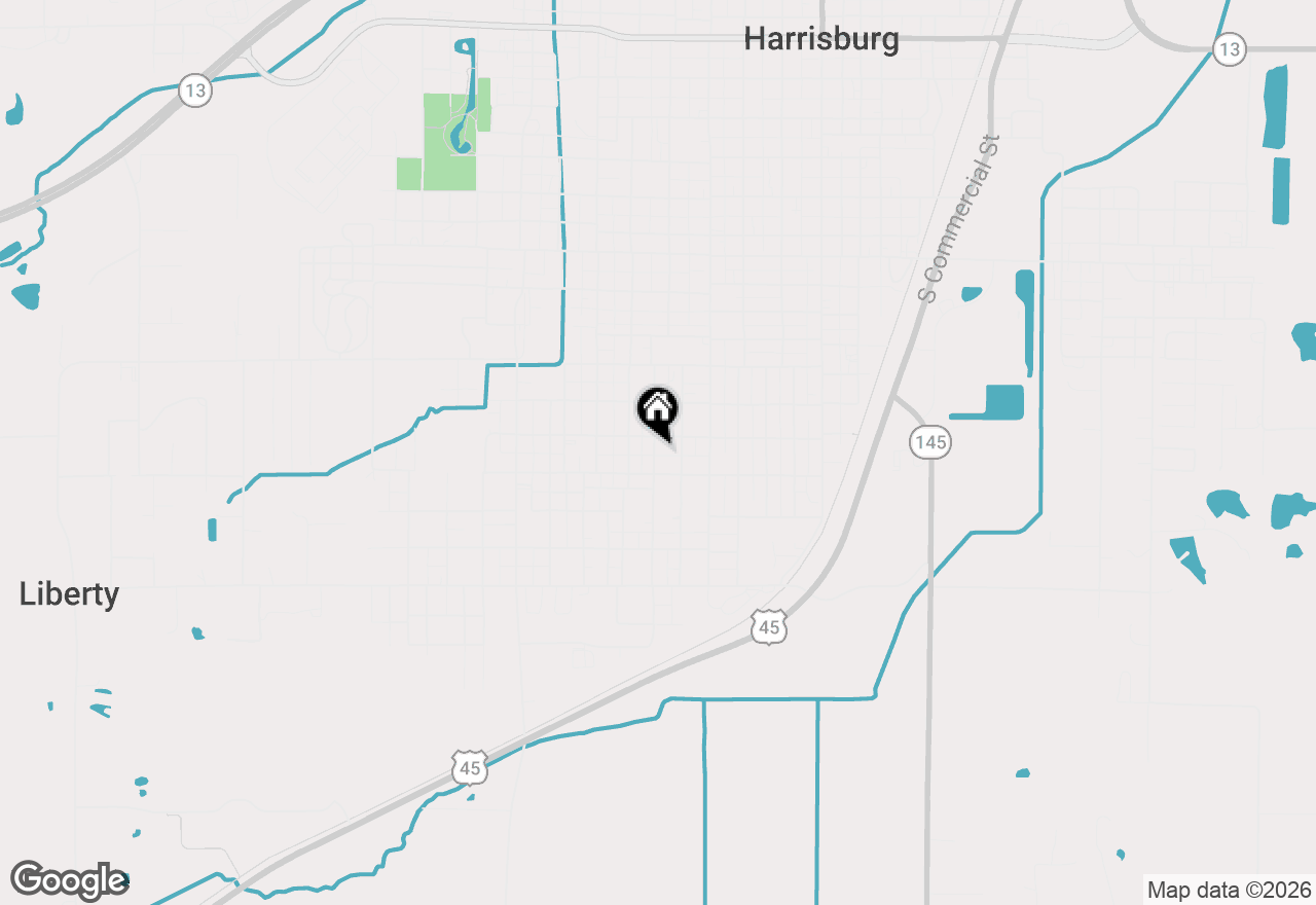 Map of 1114 S Mckinley Street, Harrisburg, IL 62946