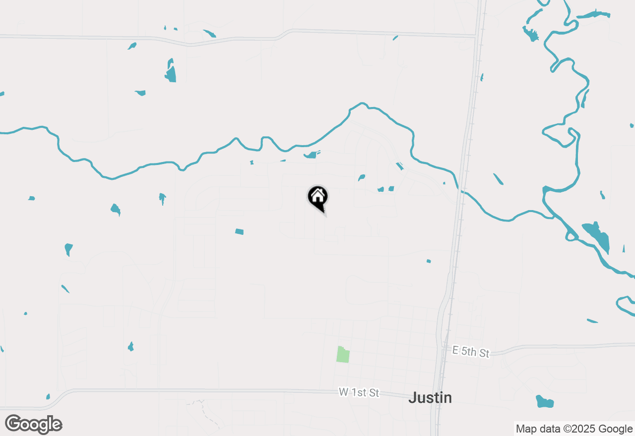 Map of 1016 Ridgetop Drive, Justin, TX 76247