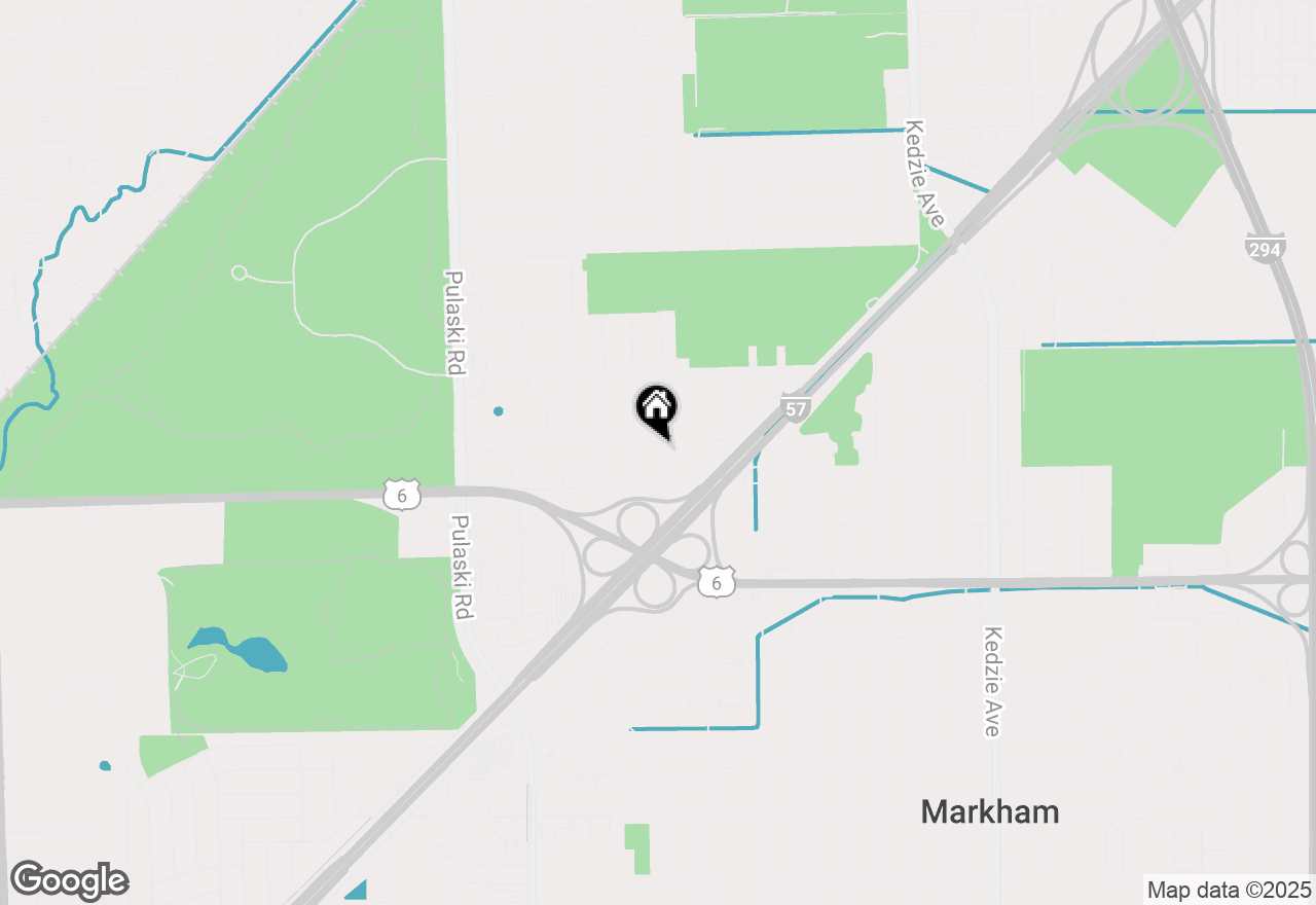 Map of 15622 Millard Avenue, Markham, IL 60428