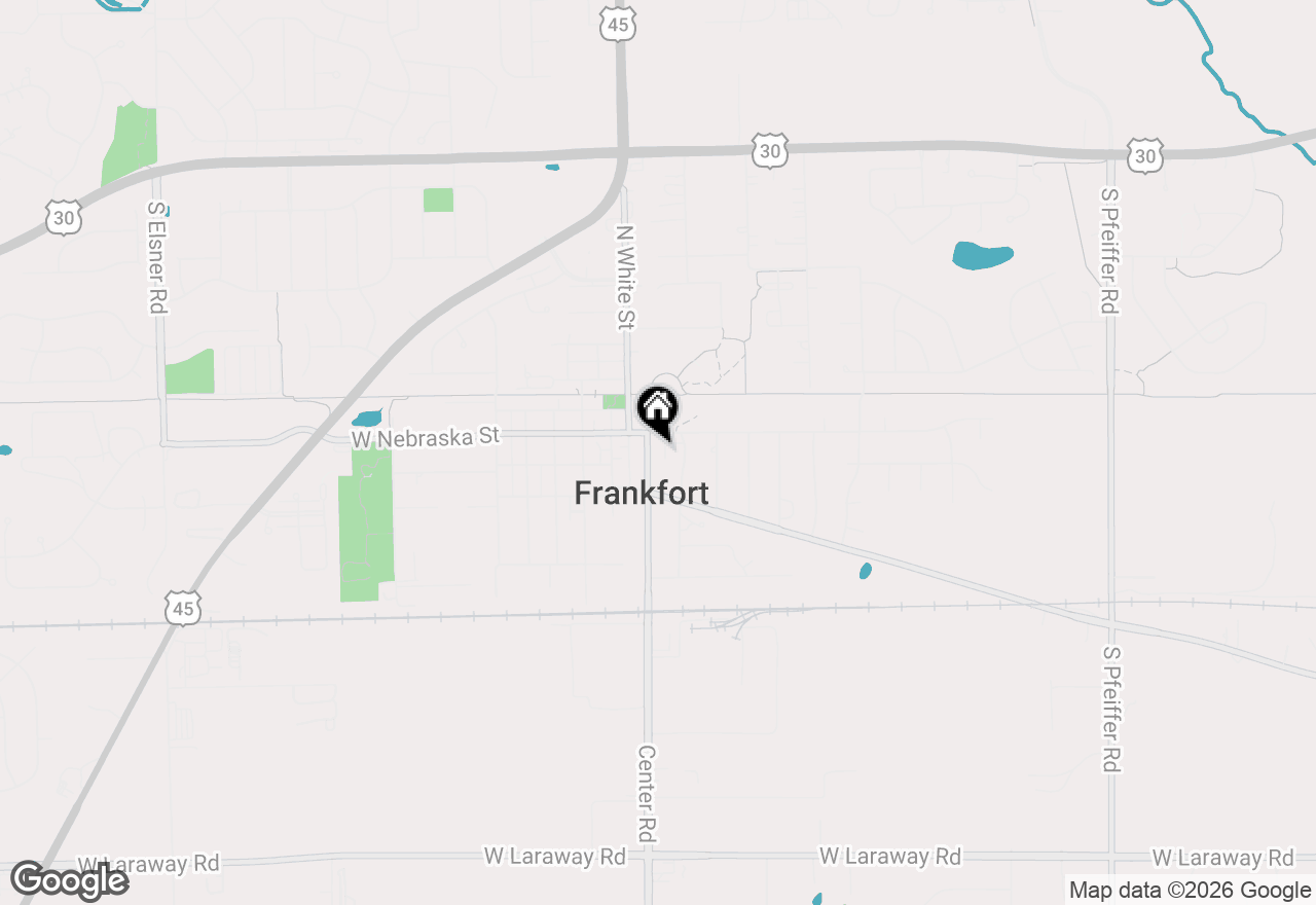 Map of 115 Center Road, Frankfort, IL 60423
