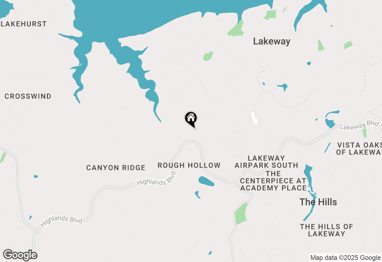Map of 105 Curacao Ct, Austin, TX 78738