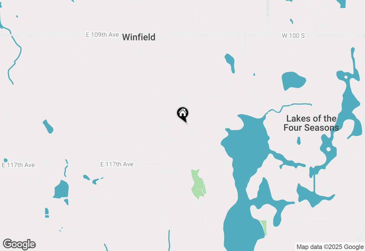 Map of 3068 Parkwood Place, Crown Point, IN 46307