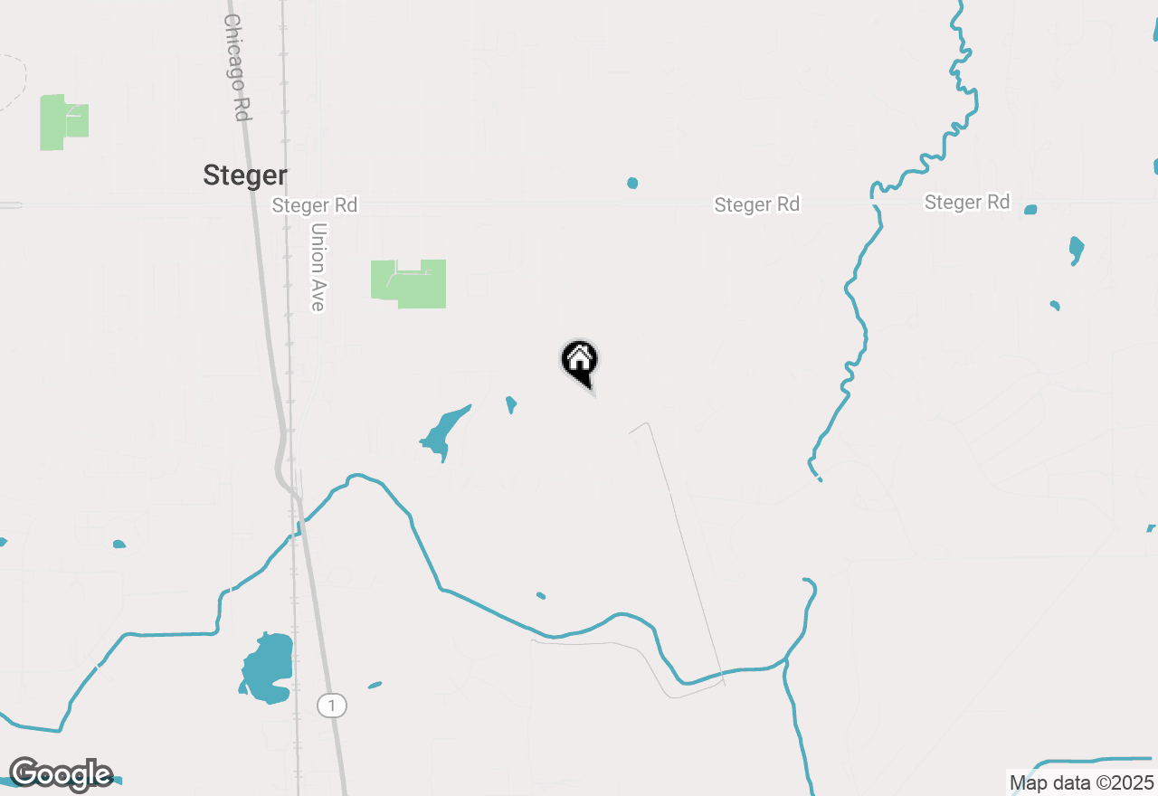 Map of 851 Berkshire Place, Crete, IL 60417