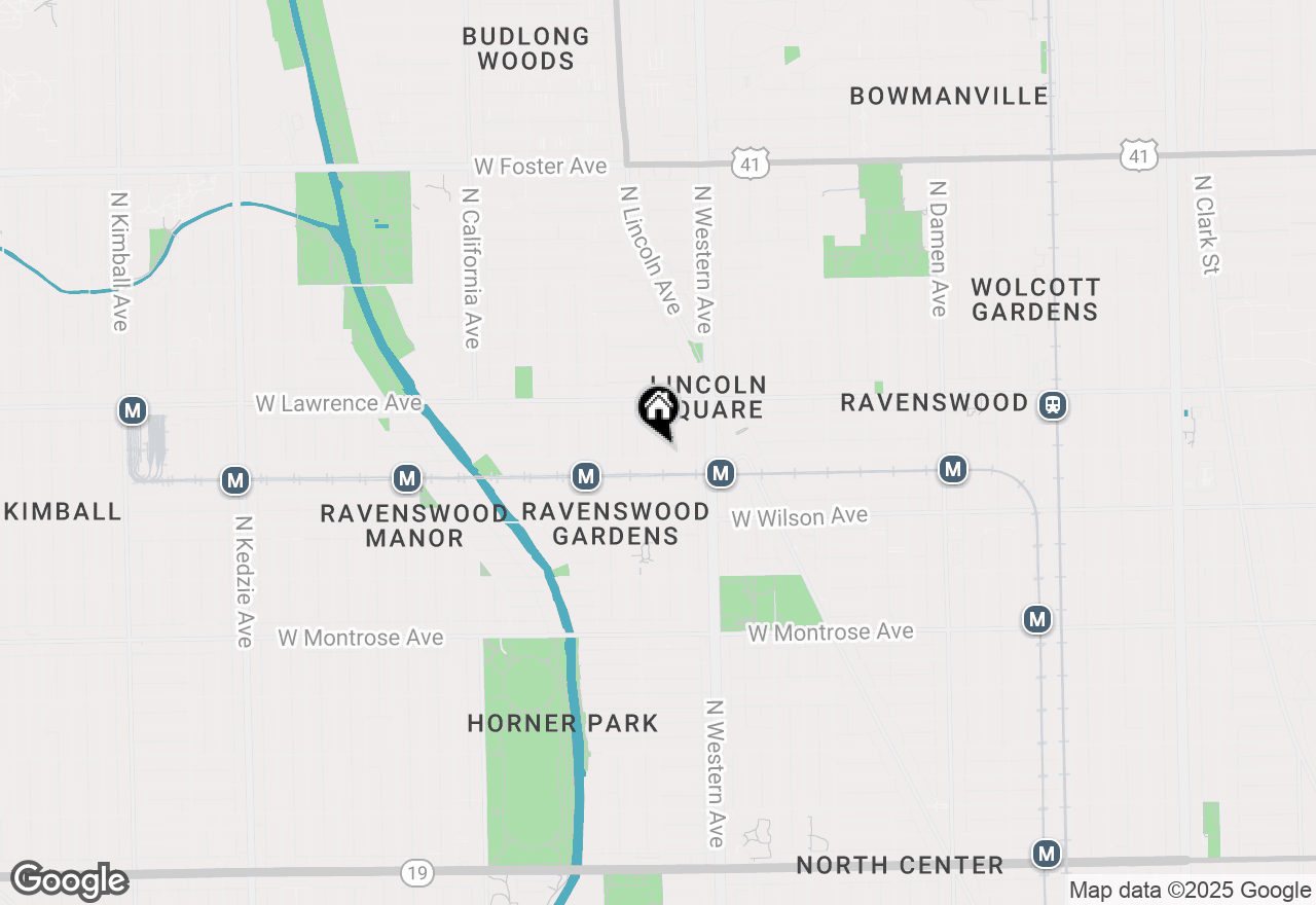 Map of 4701 N Campbell Avenue #2, Chicago, IL 60625