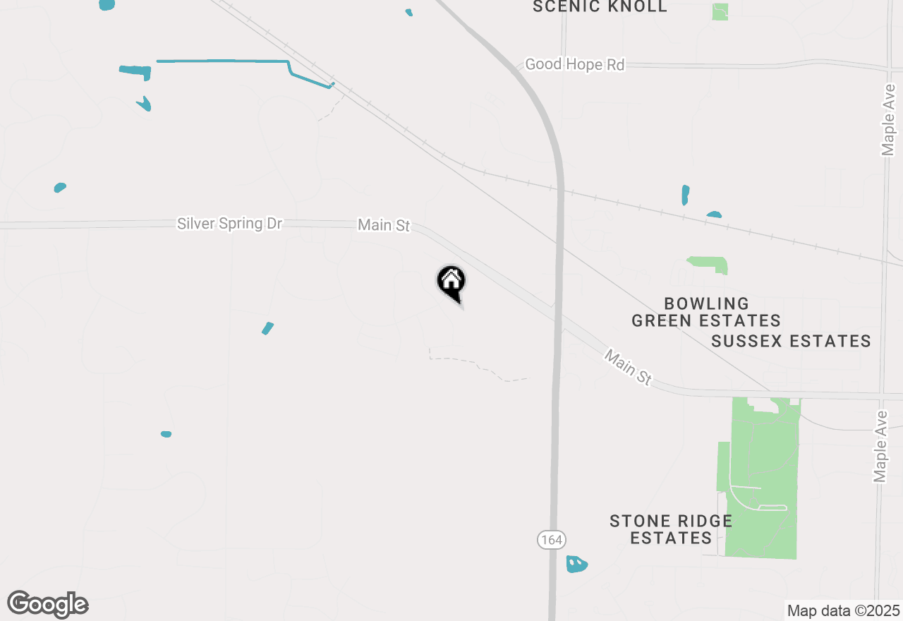 Map of W252N6642 Aspen Ln, Sussex, WI 53089