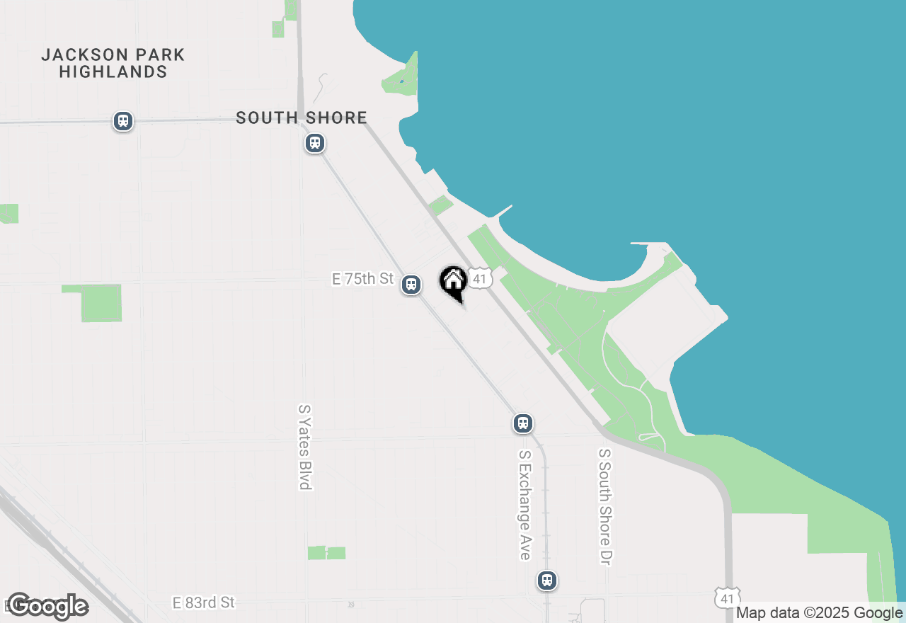 Map of 2721 E 76th Street, Chicago, IL 60649