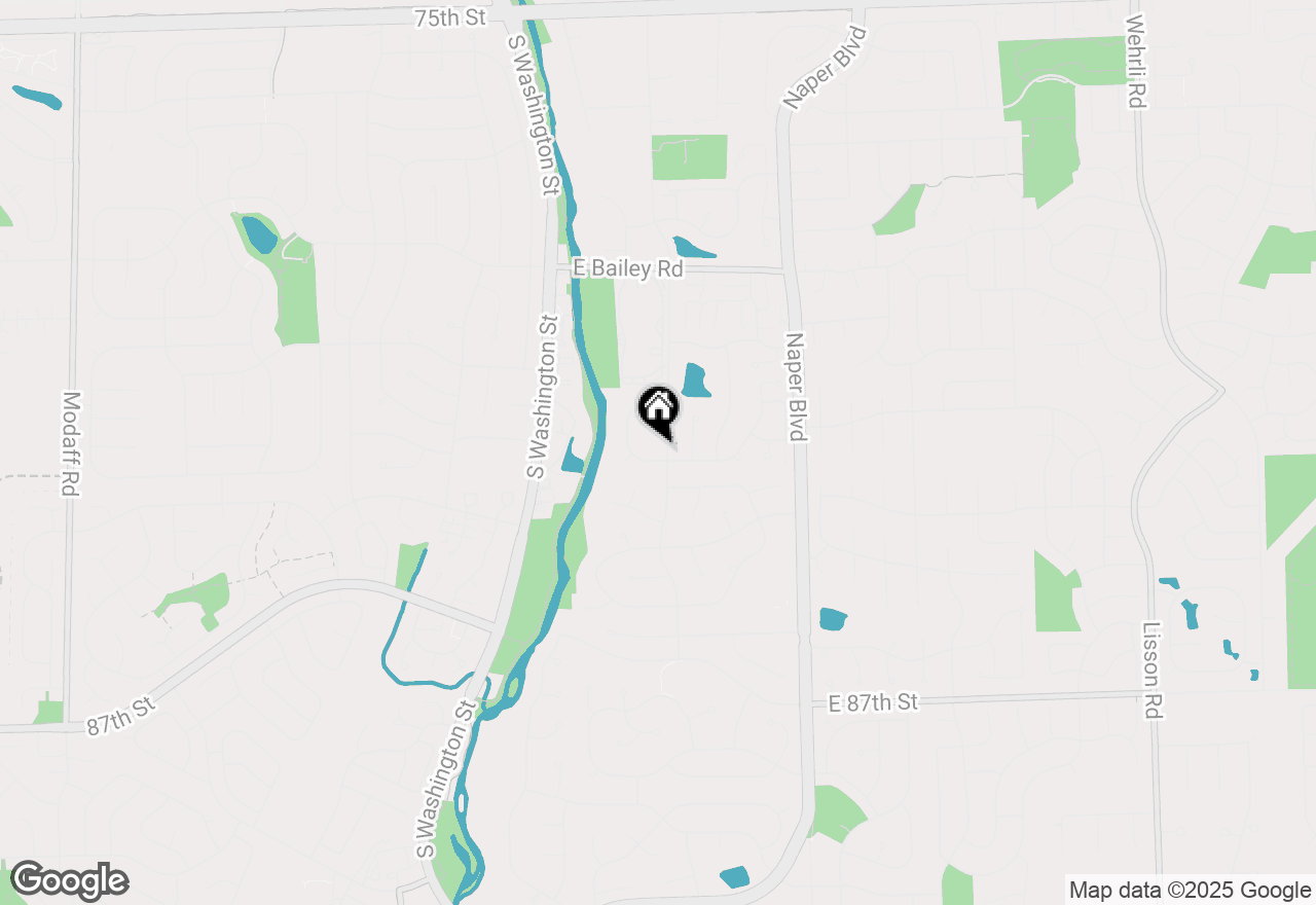 Map of 1872 River Ridge Circle, Naperville, IL 60565