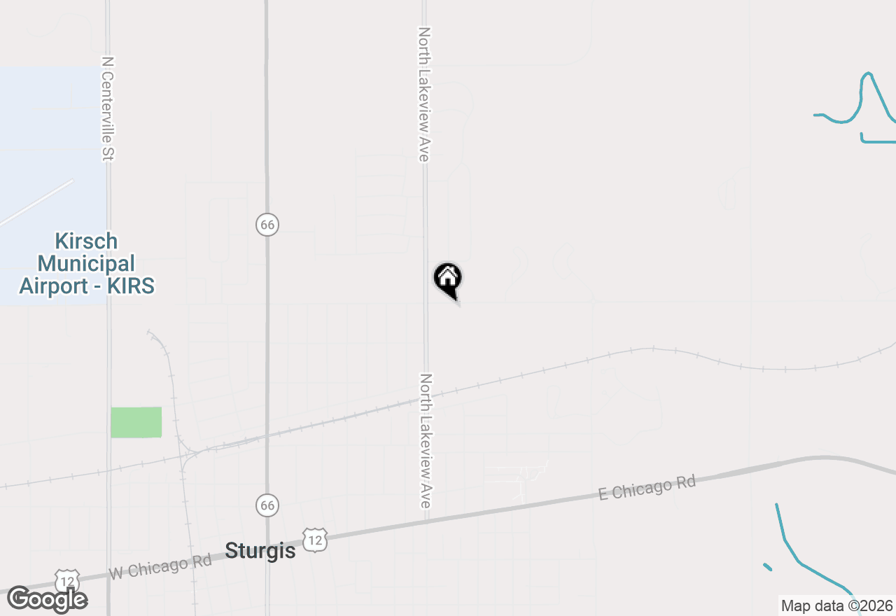 Map of 993 E Lafayette Street, Sturgis, MI 49091