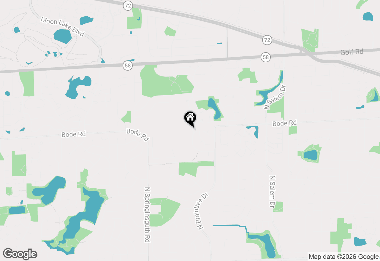 Map of 780 N Dexter Lane, Hoffman Estates, IL 60169
