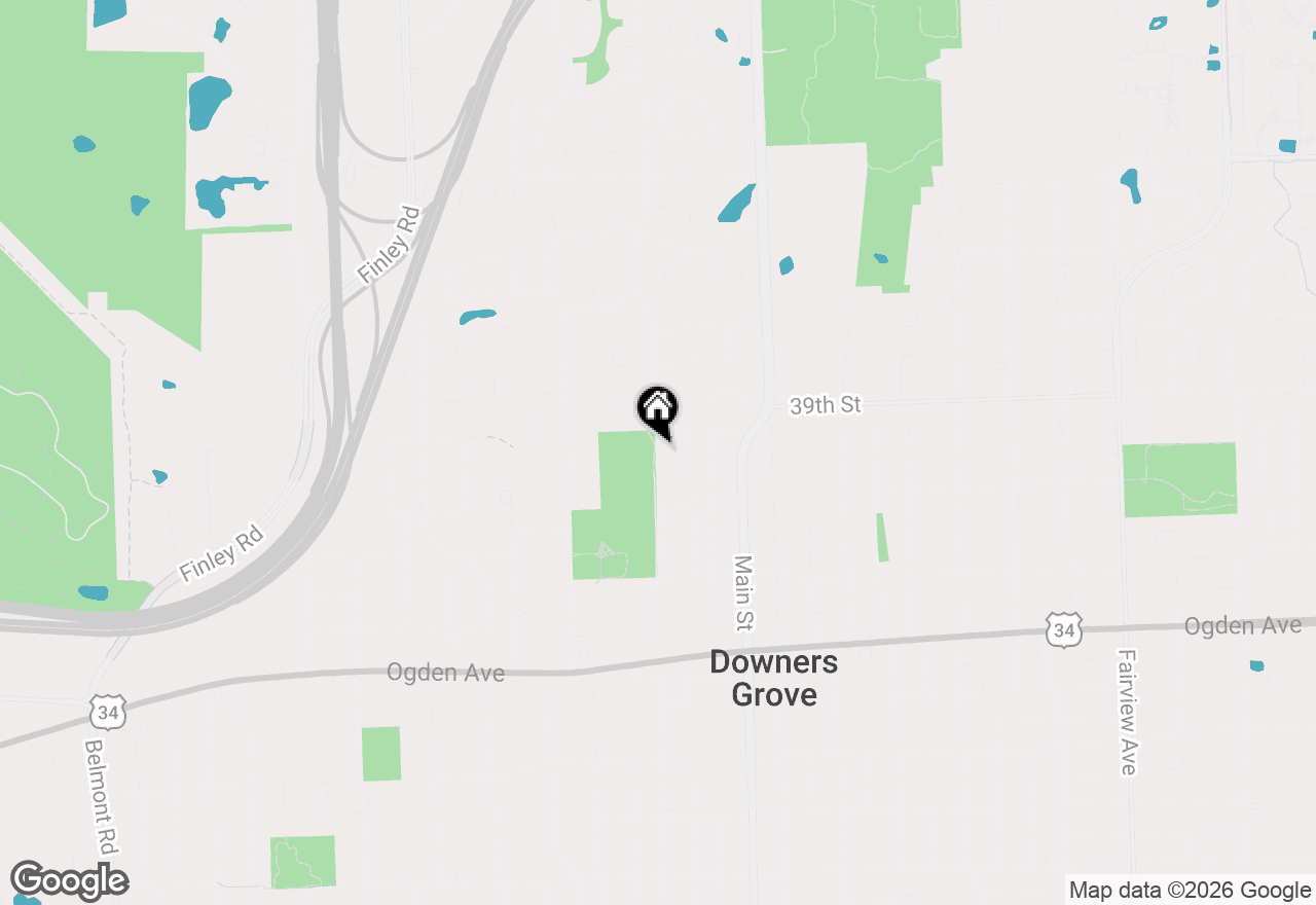 Map of 4039 Saratoga Avenue #C101, Downers Grove, IL 60515