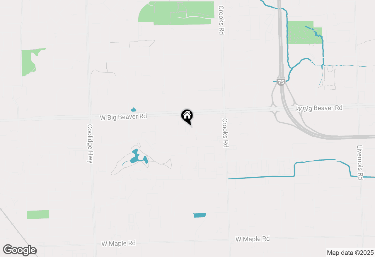 Map of 2878 Summers Place, Troy, MI 48084