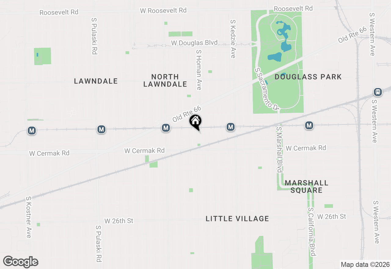 Map of 2103 S Trumbull Avenue, Chicago, IL 60623