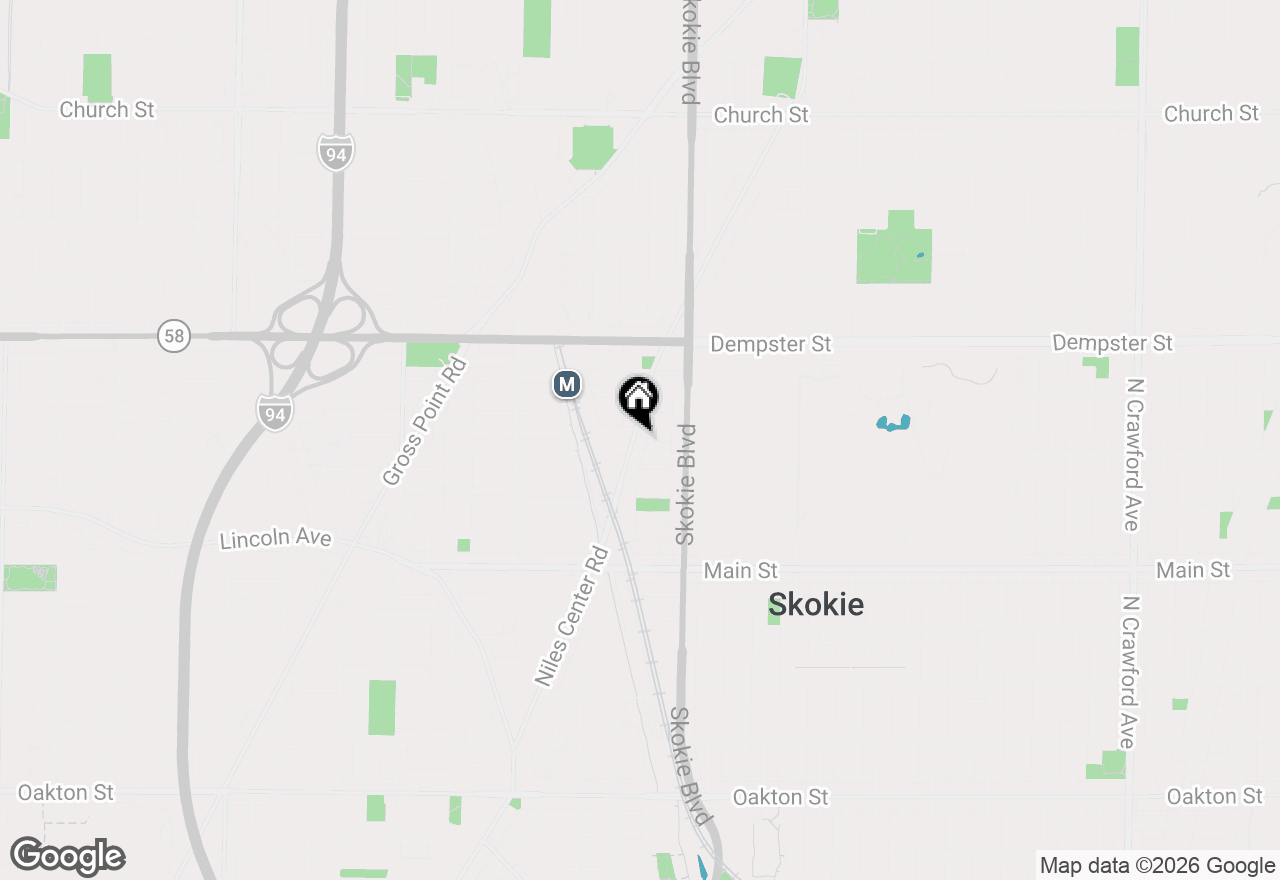 Map of 8625 Niles Center Road, Skokie, IL 60077