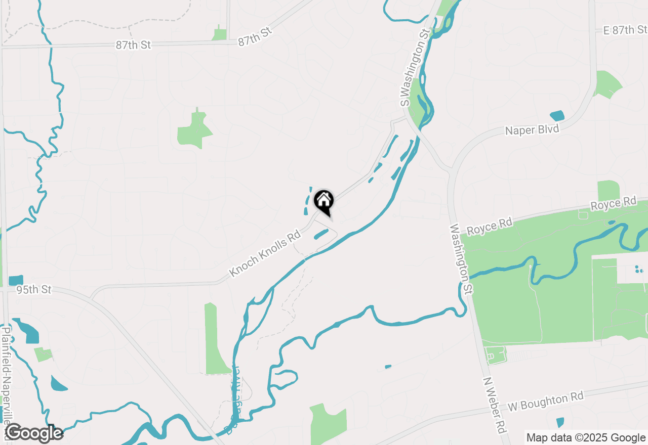 Map of 216 Crooked Tree Court, Naperville, IL 60565