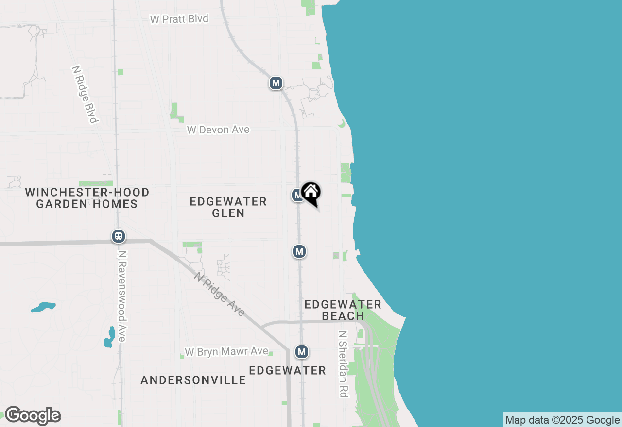 Map of 6109 N Winthrop Avenue #2, Chicago, IL 60660