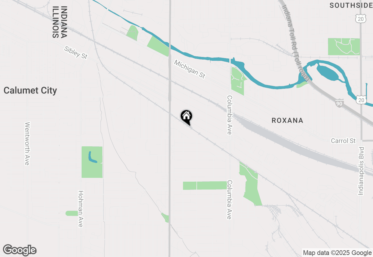 Map of 903 May Street, Hammond, IN 46320