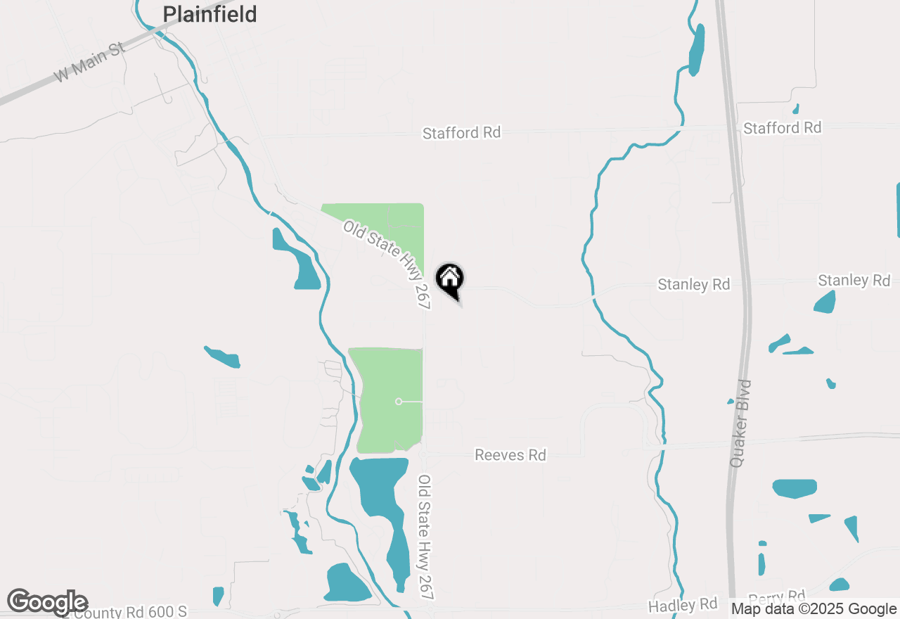 Map of 2721 Bo Street W, Plainfield, IN 46168