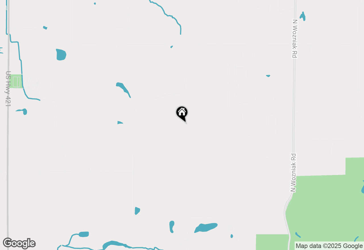 Map of 1655 N Shebel Road, Michigan City, IN 46360