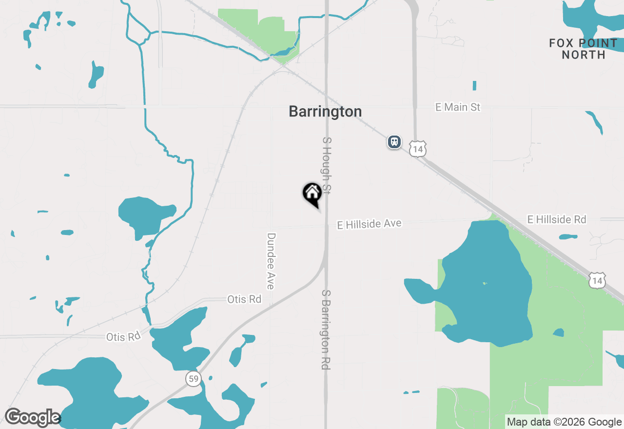 Map of 129 Sturtz Street, Barrington, IL 60010