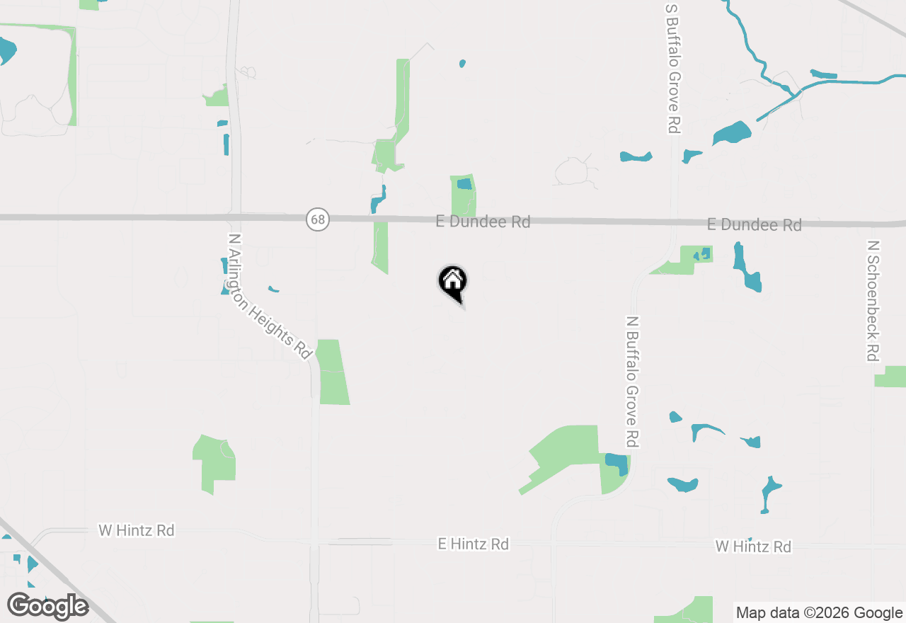 Map of 3278 N Carriageway Drive, Arlington Heights, IL 60004