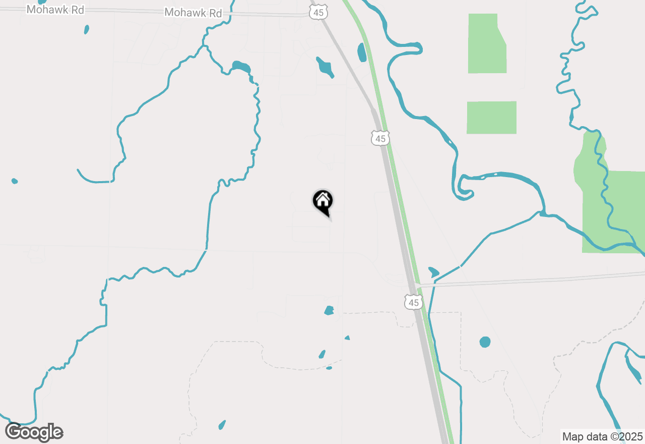 Map of 212 Owls Ln, Kewaskum, WI 53040