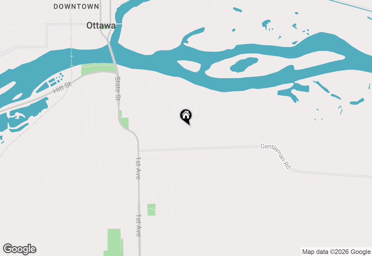 Map of 623 Magnolia Lane, Ottawa, IL 61350