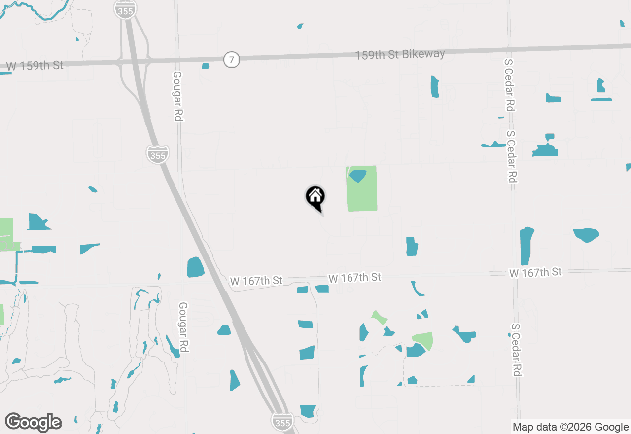 Map of 16436 S Wheatgrass Street, Lockport, IL 60441