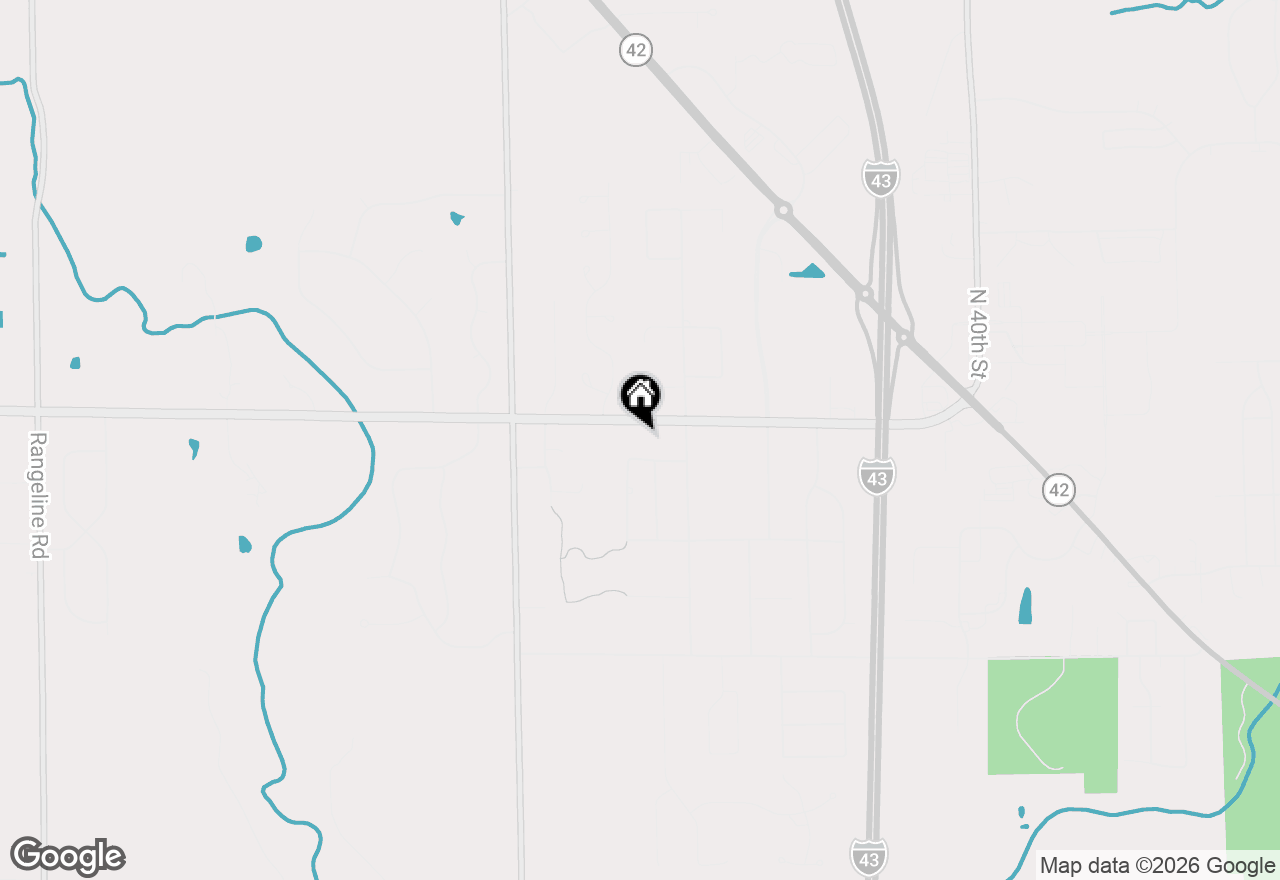Map of 5117 County Road J, Sheboygan, WI 53083