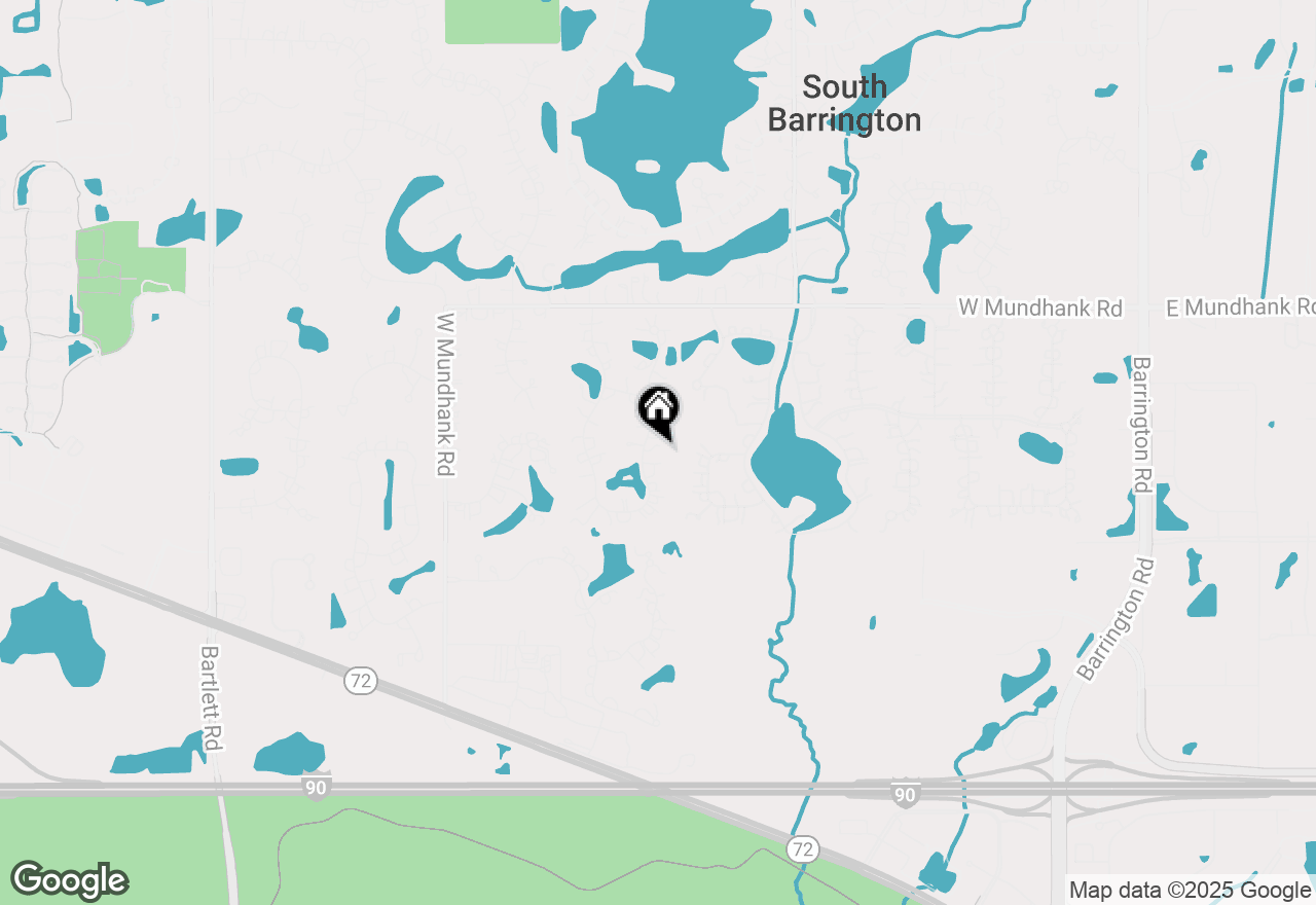 Map of 36 Willow Bay, South Barrington, IL 60010