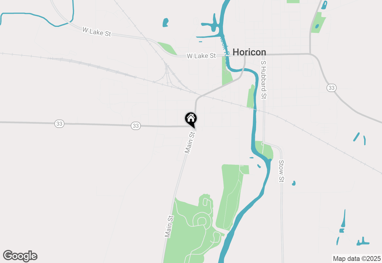 Map of 312 Main St, Horicon, WI 53032