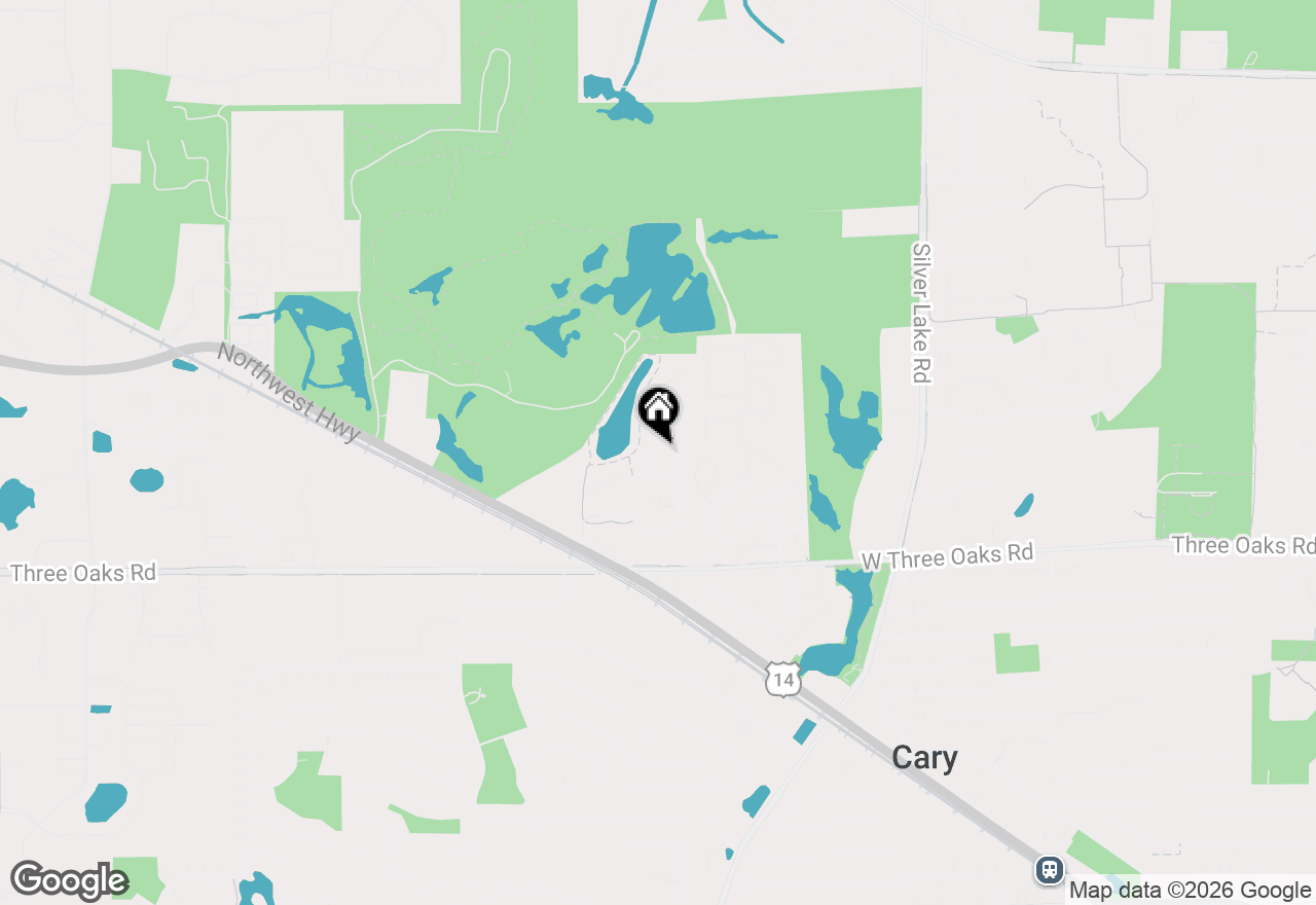 Map of 1205 Prairie View Parkway, Cary, IL 60013