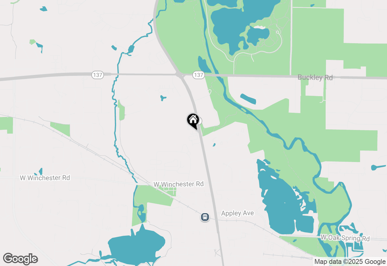 Map of 1503 N Milwaukee Avenue #2B, Libertyville, IL 60048
