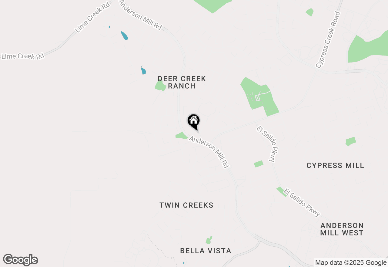 Map of 1903 Chula Vista Dr, Cedar Park, TX 78613