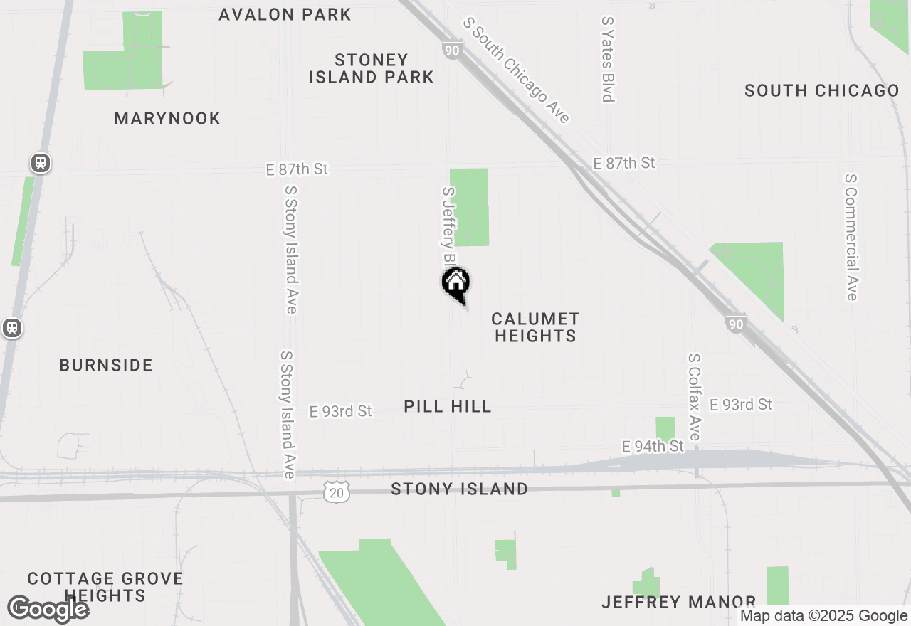 Map of 9039 S Jeffery Boulevard, Chicago, IL 60617