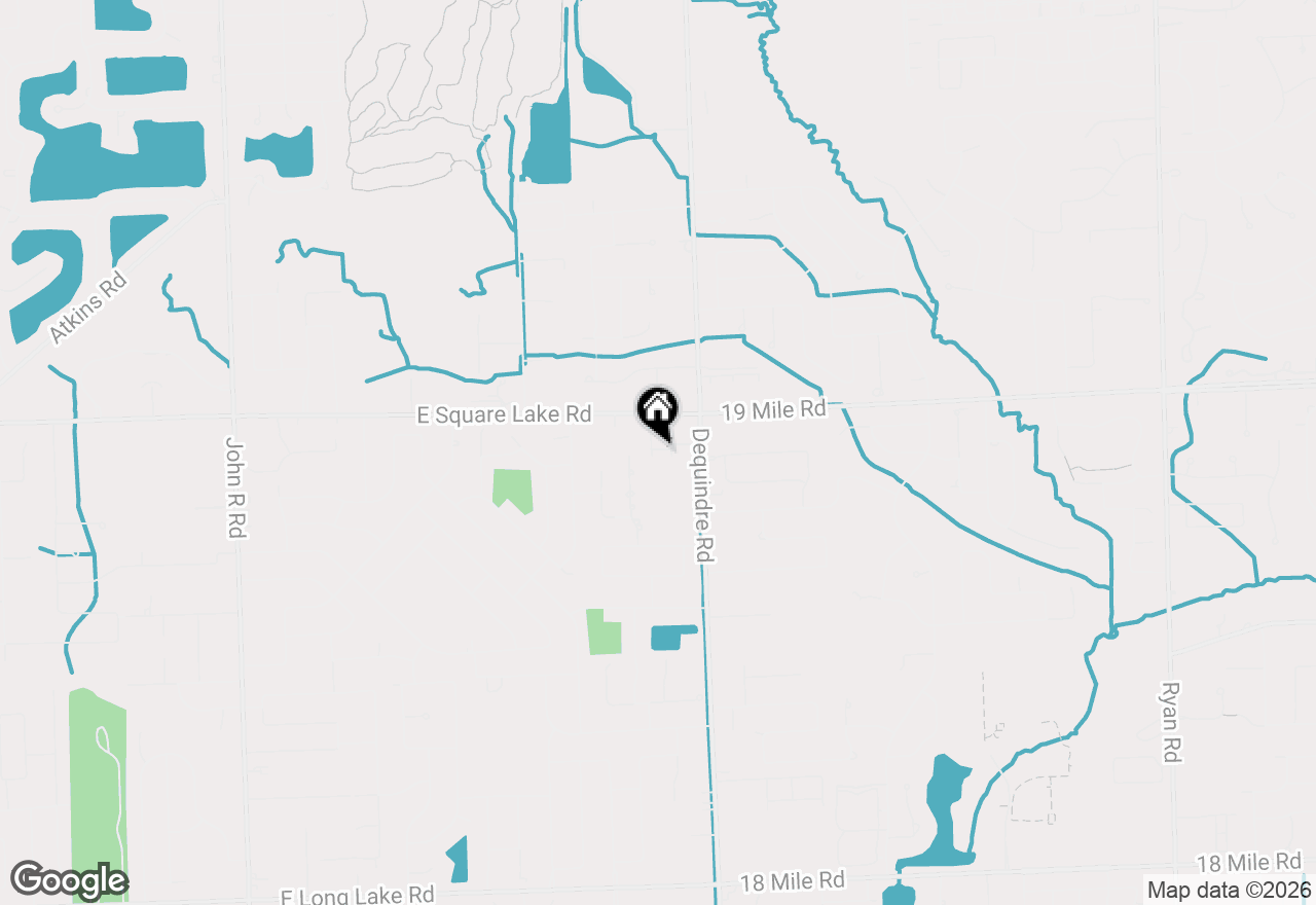 Map of 2908 Zana Drive, Troy, MI 48085