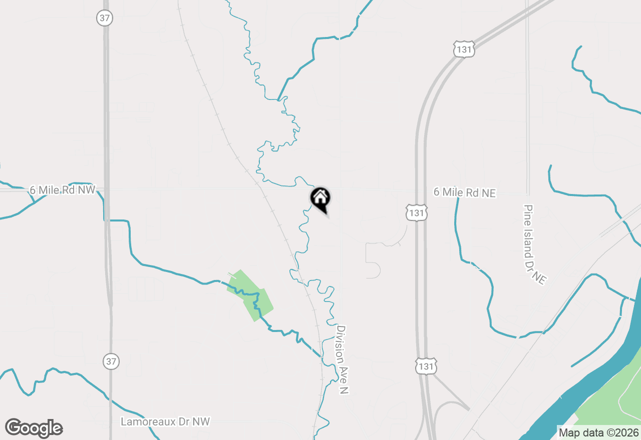 Map of 33 Star Gazer Lane Nw, Comstock Park, MI 49321