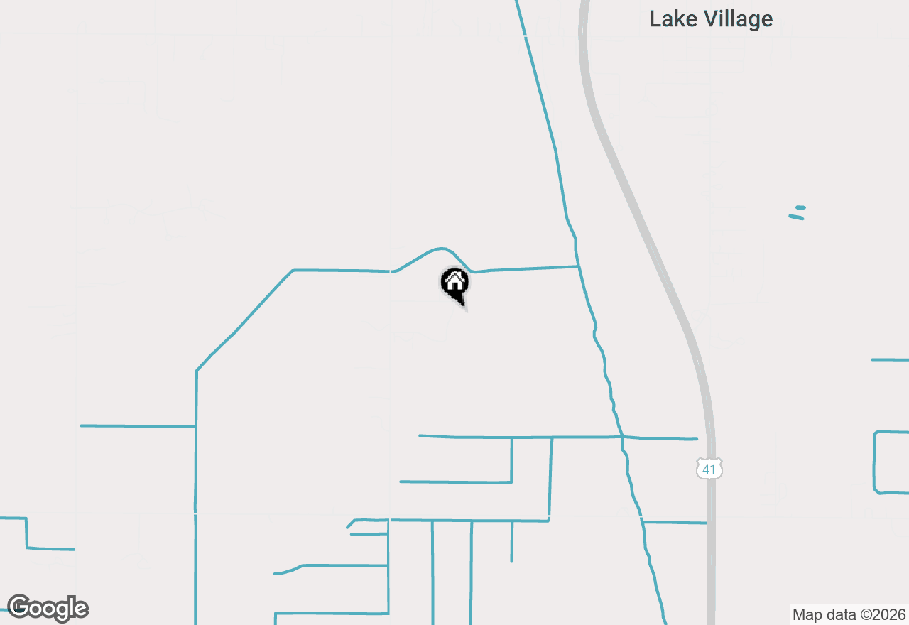Map of 8649 N 381 W, Lake Village, IN 46349