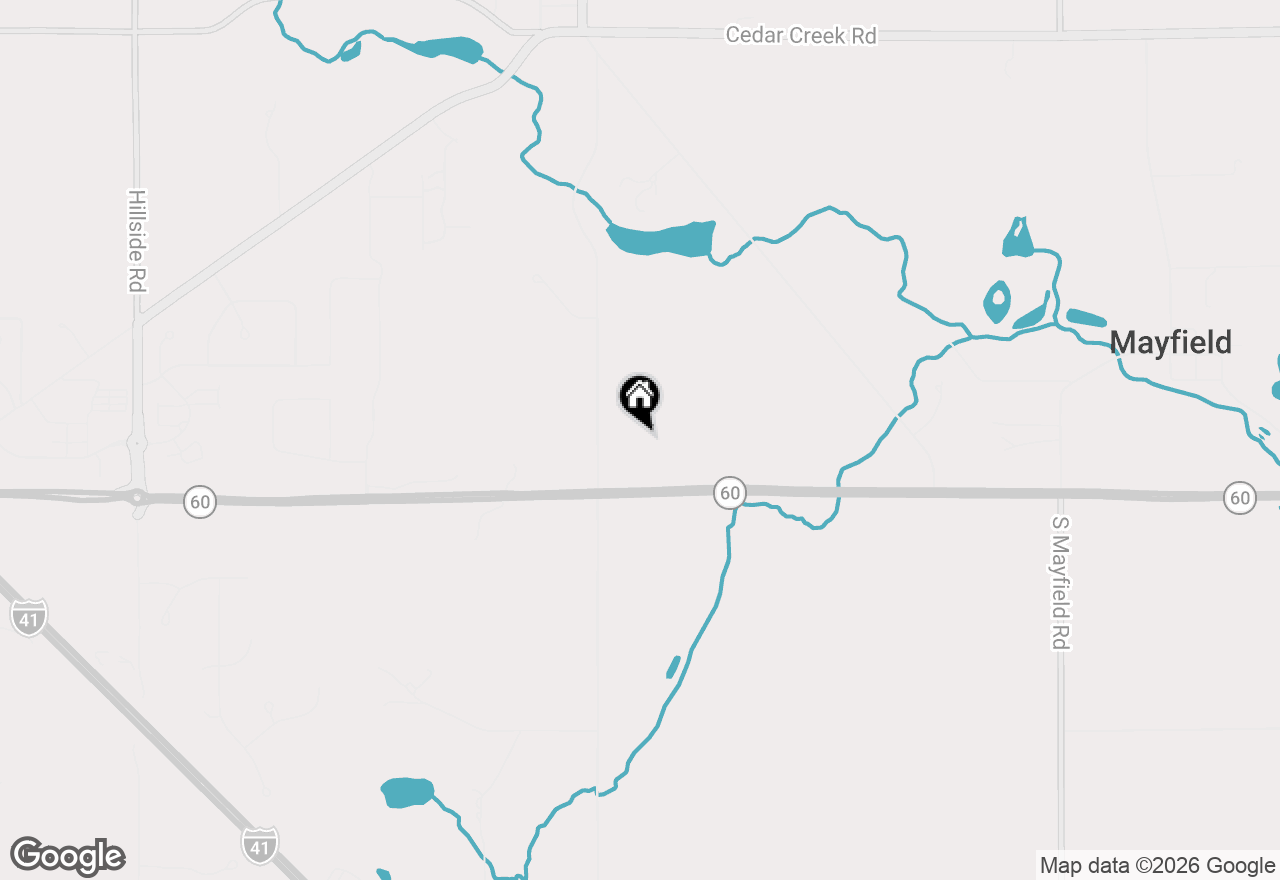 Map of 3850 State Highway 60, Slinger, WI 53086