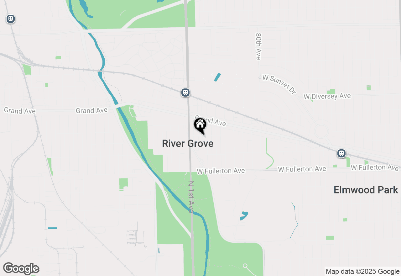 Map of 2561 Marwood Street, River Grove, IL 60171