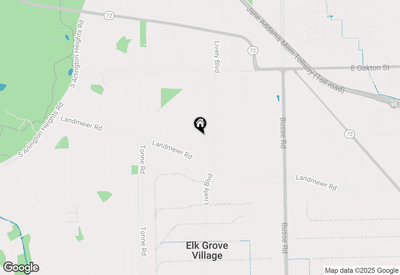 Map of 730 Bonnie Lane, Elk Grove Village, IL 60007