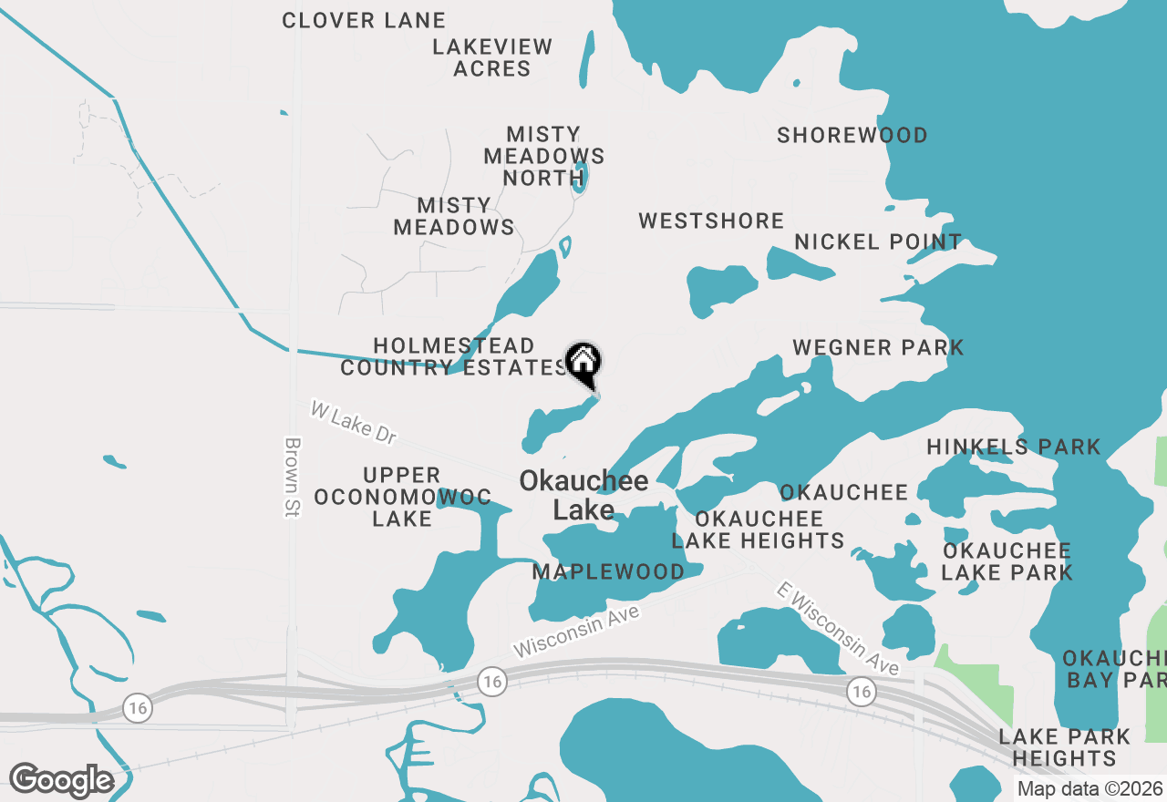 Map of N53W35231 Lighthouse Ln, Oconomowoc, WI 53066