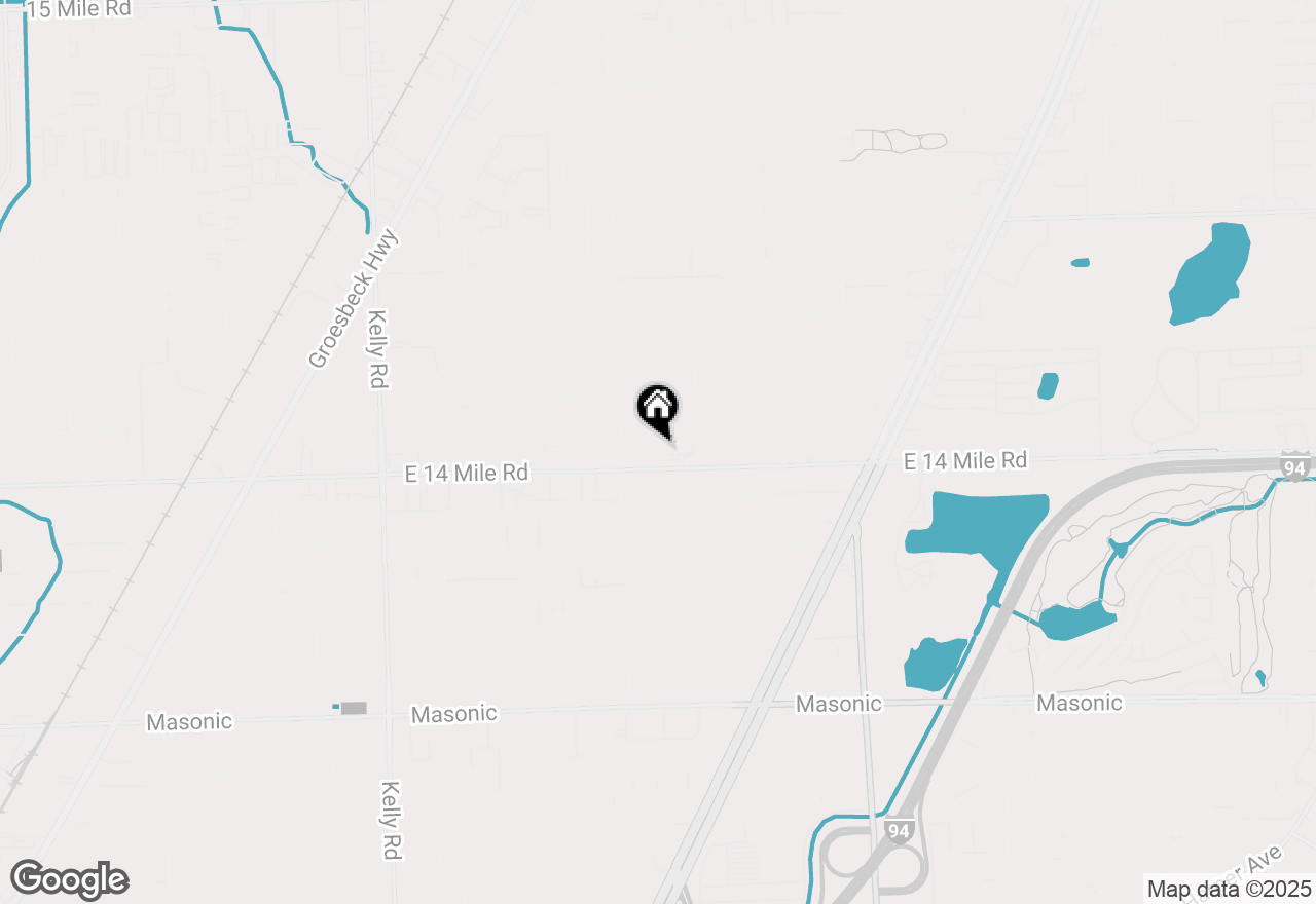 Map of 19782 Nicke Street, Clinton Township, MI 48035