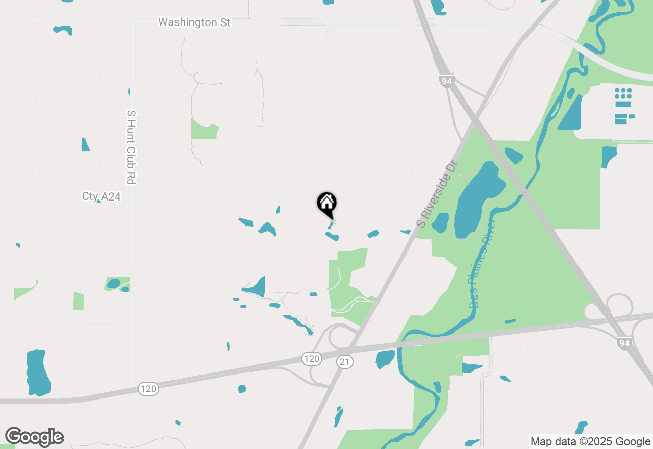 Map of 640 Chip Court, Gurnee, IL 60031